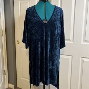 We The Free Navy Blue Tunic Top